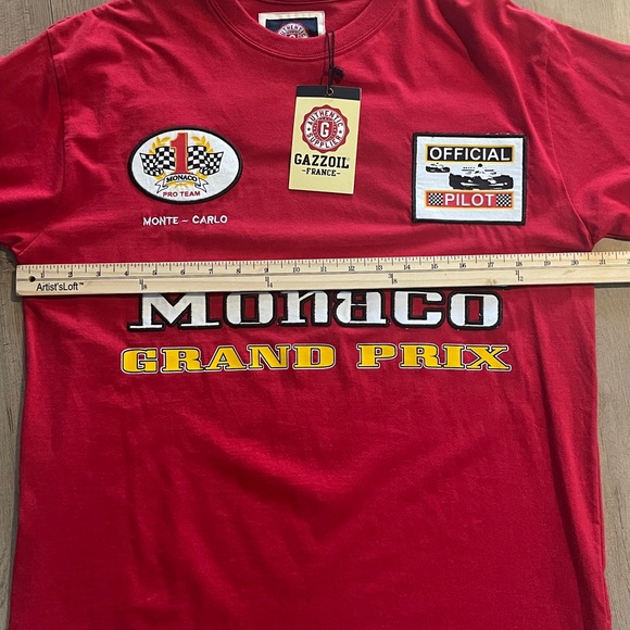 NWT F1 Monaco Grand Prix Racecar Official Product Automobile Club Shirt Size L - Picture 11 of 12